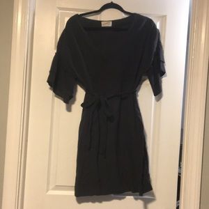 Cute 100% cotton grey dress